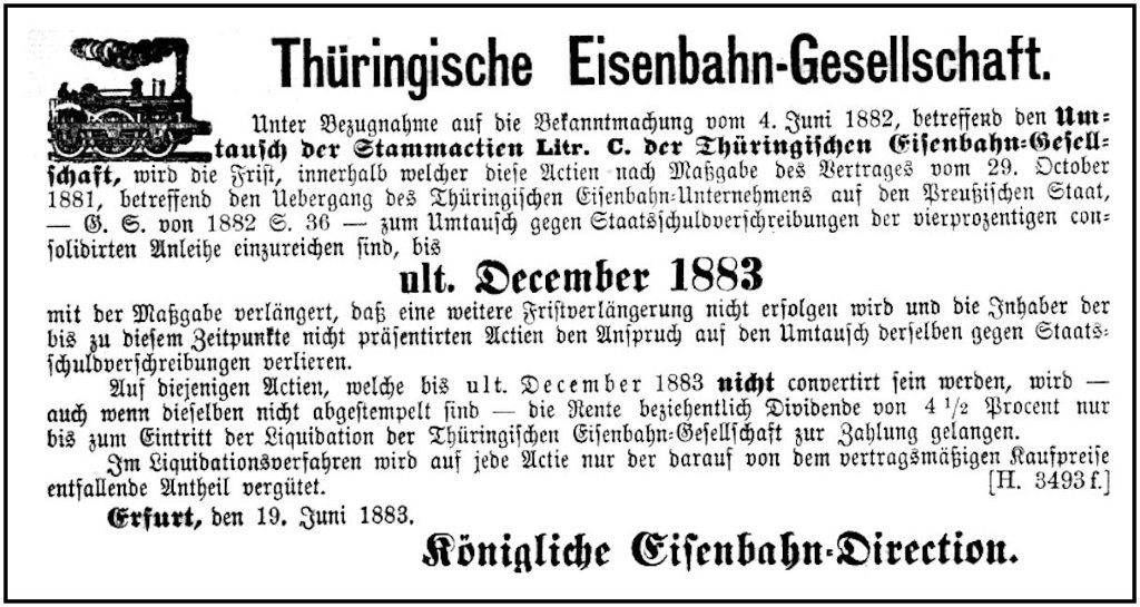 1883-07-19 Hdf Bahn Verlaengerung